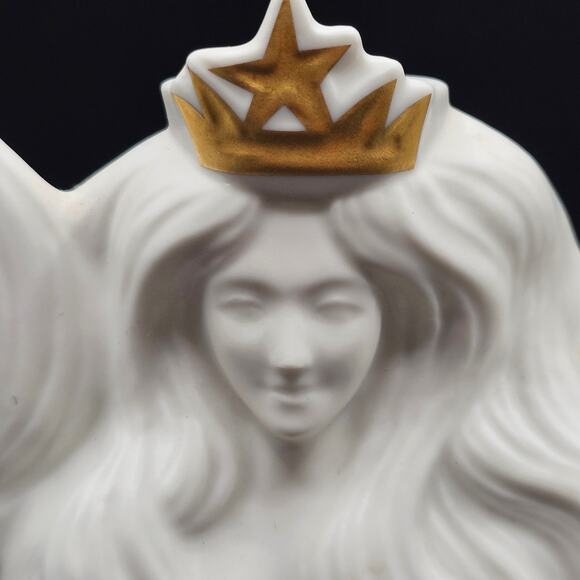 Starbucks Mermaid Sculpture Ceramic Siren Statue 2016 Limited Edition Rare - Picture 4 of 8